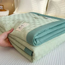 Axyaa Summer Cool Quilt Solid Color Lightweight Single Double Upgrade