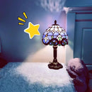 Axyaa Retro LED Desk Lamp for European Style Living Room with Glass Table Light