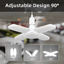 Axyaa Fan Leaf LED E27 Bulb - Super Bright Indoor Lighting for Living Room