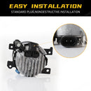 Axyaa LED Fog Lamps for Infiniti Q Series 2014-2020 - Front Bumper Headlights