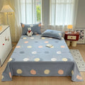 Axyaa Small Fresh Jet Cotton Sheet Single: Ideal for Student Dorms