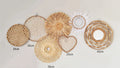 Axyaa Rattan Wall Hanging Scandinavian Wall Decor