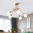 Axyaa Gold-Plated Branch Chandelier for Home, Hotel, and Restaurant Lighting