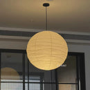 Axyaa Japanese Wabi-sabi Style Paper Lantern Chandelier for Bedroom and Living Room