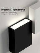 Axyaa Small Wall Light Modern Luminous Bedroom Walkway Outdoor Bedside Light