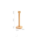 Axyaa Wooden Paper Towel Holder, Cartoon Lazy Rag Kitchen Rack