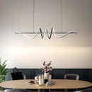 Spiral Dining Room LED Pendant Lights by Axyaa - Modern Kitchen Decor Lighting