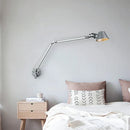 Axyaa Telescopic Swing Arm LED Wall Lamp Sconce Industrial Light - E27