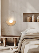 Axyaa Yellow Cave Stone Wall Lamps for Bedroom Living Room TV Background
