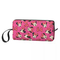 Axyaa Minnie Mouse Makeup Bag Cosmetic Pouch - Cute Cartoon Merch for Girl Woman