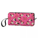 Axyaa Minnie Mouse Makeup Bag Cosmetic Pouch - Cute Cartoon Merch for Girl Woman
