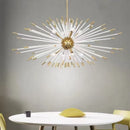 Axyaa Crystal LED Spherical Chandelier for Luxury Living Room, Restaurant, Bedroom & Hotel