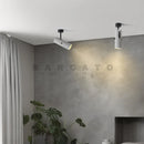 Axyaa Industrial LED Wall Light - Adjustable Vintage Spotlight for Living Room