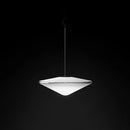 Axyaa Glass Saucer Shape LED Chandelier for Home Décor