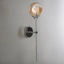 Axyaa Gold Glass LED Wall Lamp for Kitchen Bathroom Mirror Lighting