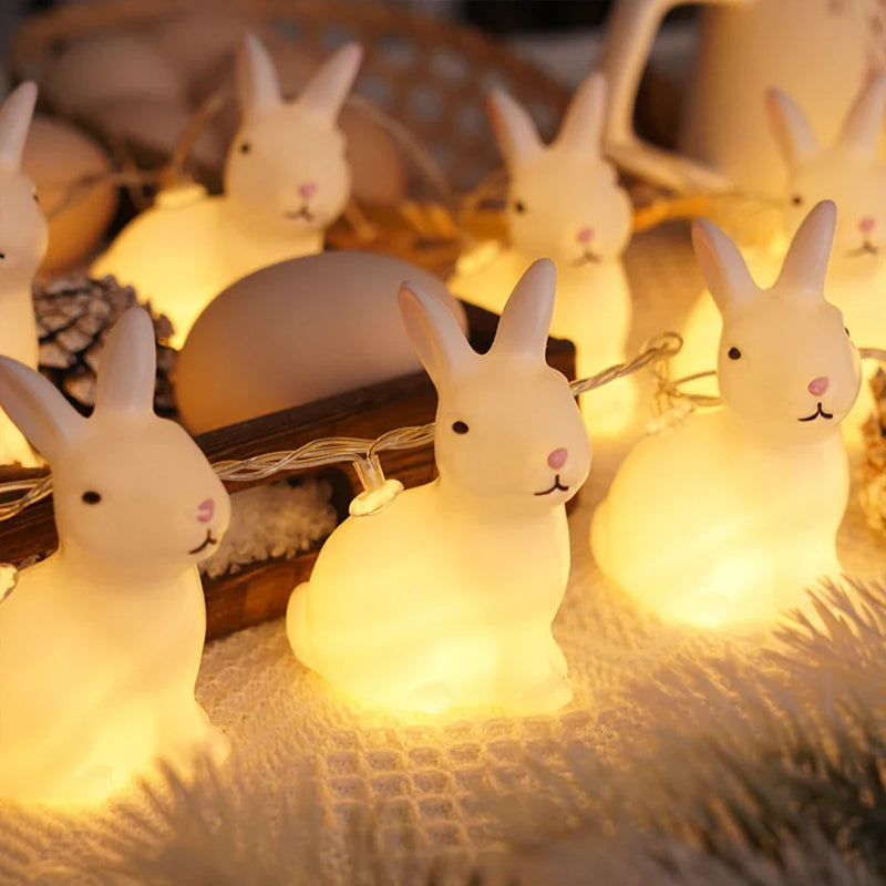 Axya Easter String Lights: 2800k LED Egg Decorations, Waterproof Battery Box