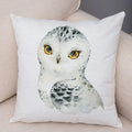 Axyaa Animal Cushion Cover - Cute, Watercolor, Sofa Decor Pillowcase