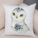 Axyaa Animal Cushion Cover - Cute, Watercolor, Sofa Decor Pillowcase