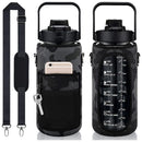 Axyaa Insulated 2L Water Bottle Sleeve | Portable Large Capacity Holder Case