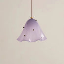 Axyaa Small Flower Glass Pendant Light for Bar, Study, Bedside, Living, Dining Room