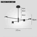 Axyaa Adjustable LED Ceiling Chandelier for Modern Living Room, Bedroom, Dining Room, Office