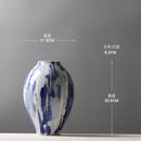 Axyaa Ceramic Vases: Chinese-style Decorative Handicrafts for Living Room Flowers