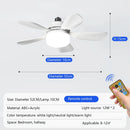 Axyaa Smart LED Light Fan with Remote Control for Dining & Living Rooms