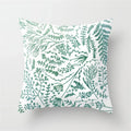 Axyaa Mint Green Geometric Animal Print Pillowcase for Home and Office Decor