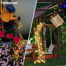 Axya Solar Garden Kettle Light: Waterproof Landscape Decoration for Patio and Lawn
