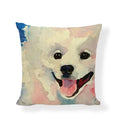 Axyaa Black White Dog Cushion Covers - Home Decor Pillow Cases