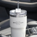 Axyaa Stainless Steel Insulation Cup with Straw for Hot and Cold Drinks
