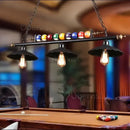 Axyaa Retro Industrial Billiard Pendant for Creative Nostalgic Room Decoration