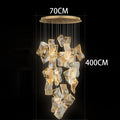Axyaa Nordic Chandelier for Stairs, Living Room, Bedroom, Dining Room - Pendant & Ceiling Lights