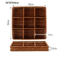 Axyaa Handwoven Bread Storage Basket: Outdoor Picnic Basket with Double Handles