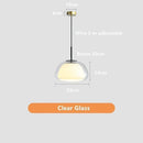 Axyaa Amber Jelly Chandelier: Modern Danish Design Glass Lighting Fixture for Home & Hospitality