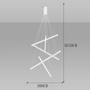 Axyaa Modern Ceiling Chandeliers - Elegant Hanging Light Fixture for Indoor Dining and Living Room