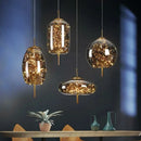 Axyaa Nordic Glass Starlight Chandelier for Home and Hotel Decor