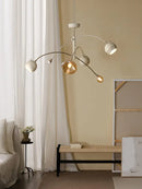 Axyaa Retro Glass Pendant Lights for Living Room, Bedroom, and Kitchen
