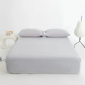 Axyaa Cooling Fiber Fitted Sheet for Single Bed, Summer Cool Mattress Cover