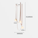 Axyaa Nordic Leather Belt Pendant Chandelier LED Light Decor