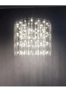 Axyaa Firefly Pendant: Modern Circular Design for Living, Dining, or Bedroom