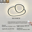 Axyaa Minimalist Pebble Ceiling Lamp: Living Room & Bedroom Main Light