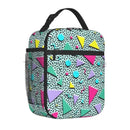 Axyaa Retro Insulated Lunch Bag - Portable Thermal Bento Tote for Work & School