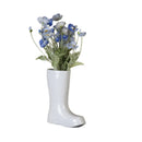 Axyaa Ceramic Boot Vase for Hydroponic Flower Arrangement and Home Decoration