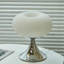 Axyaa Bauhaus Glass Table Lamp LED Light Study Living Room Bedside Reading Desk