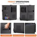 Axyaa 700W Cold Spark Electronic Flower Spraying Machine for Wedding Party Live Show