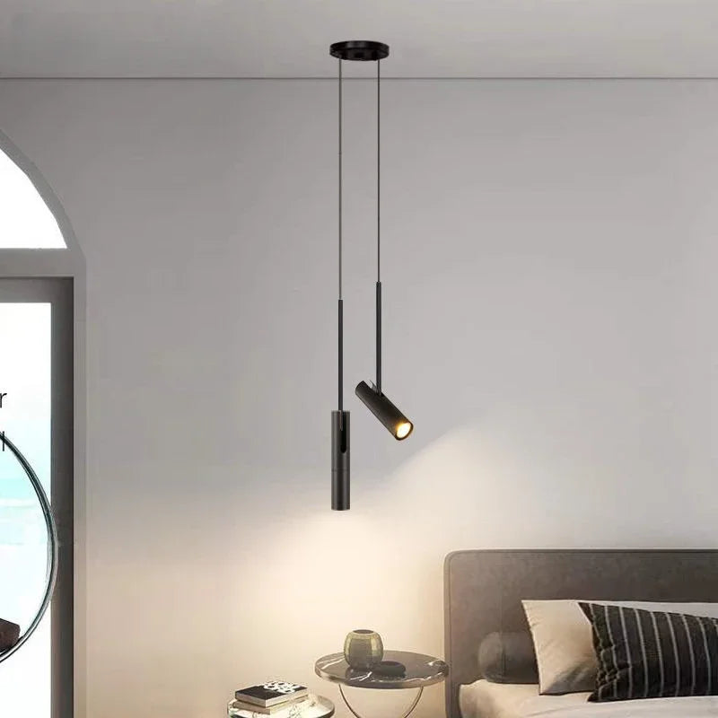 Axyaa Adjustable LED Spotlight Chandelier for Bedroom and Living Room