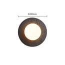 Axyaa Black Premium Stone LED Wall Sconce Light for Modern Home Decoration