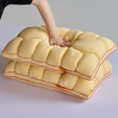 Axyaa Feather Velvet Pillow: Super Soft and Breathable Neck Pillow for Comfort and Support