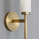 Axyaa Marble LED Wall Lights, Copper Finish, Ideal for Foyer, TV Background, Bathroom & Bedroom